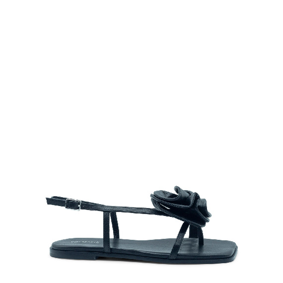 Square open sandalo rose nero
